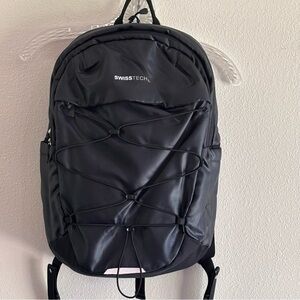 NWT Swiss Tech Men's Backpack in Sleek Black Computer